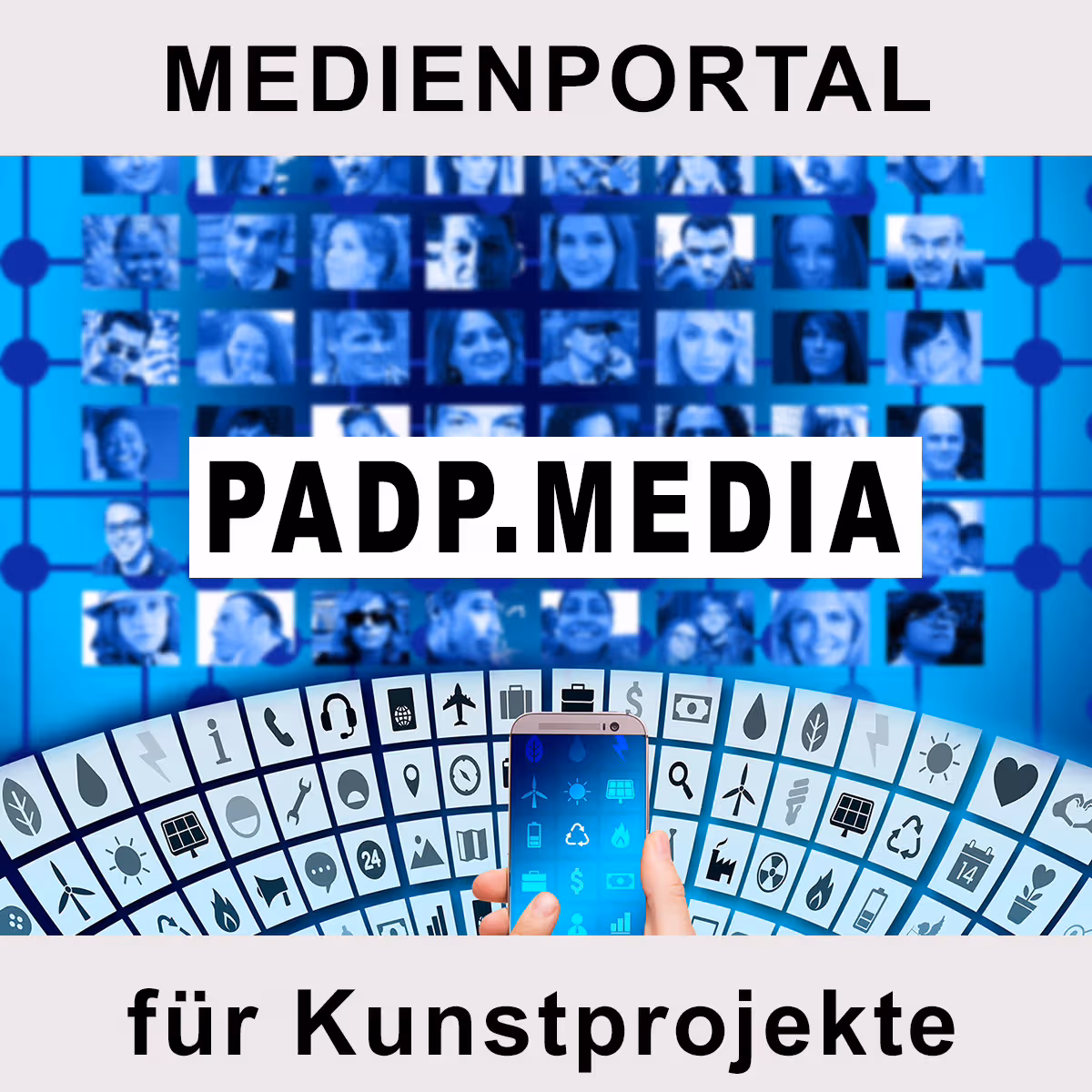 Medienportal für Kunstprojekte